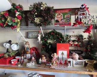 Christmas decorations.