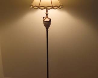 Floor lamp.