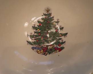 Christmas dinner set.