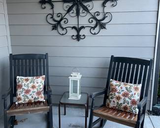 Outdoor rocking chairs