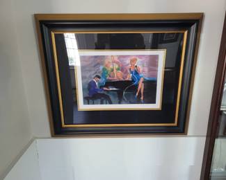 Steve Bloom - "Gigi with Friends" - seriolithograph  1213/2150