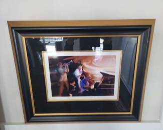 Steve Bloom - "Cool Jazz" - seriolithograph  1578/2250