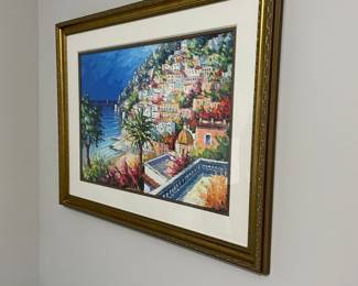 Nicola Berardino - "Positano" - Signed Gilcee on paper 28/295