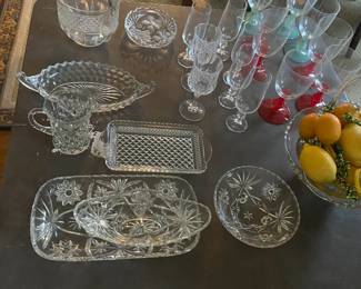 Crystal Dish Set