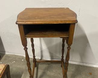 Antique Phone book table