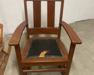 Mission Oak Rocker