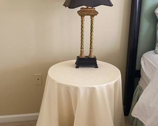 Side Table and lamp