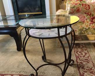 Clock Side Table
