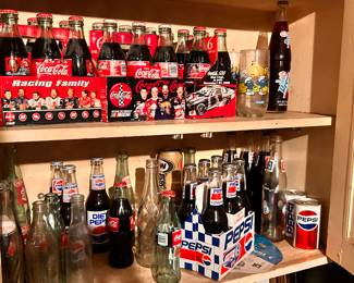 NASCAR Un-Opened Coke & Pepsi