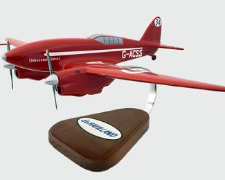 DeHavilland DH-88 Comet Model Airplane 1:32 Scale