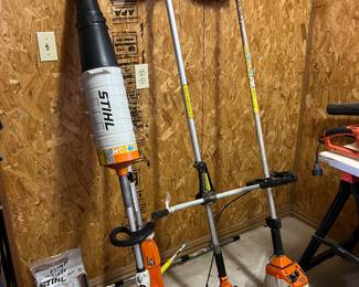 Stihl gas lawn equipment 