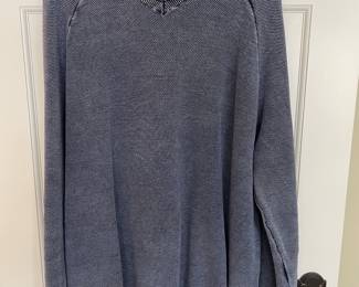 32 Bar Blues vneck sweater, , XL,  was $10, NOW $6
