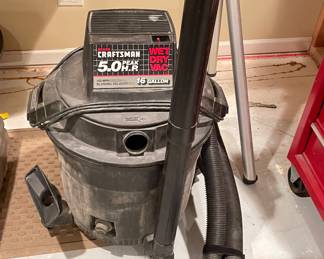 Craftsman  Wet Dry Vac, 5.0 HP,  was $38, NOW $28