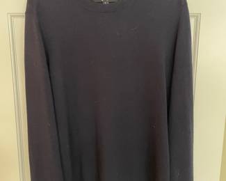 Banana Republic Italian Merino Yarn dark grey sweater, Size Large,  was $14, NOW $9