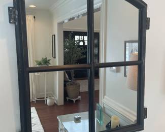 4 Paneled window mirror, 24"W x 29"H,  $48