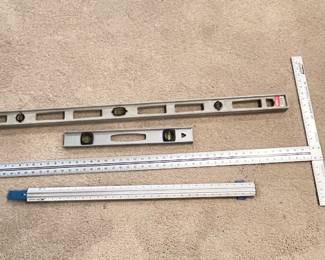 Large Level, was $10, NOW $6.  Small level, was $5, NOW $3. (T square large,  $8/SOLD), Small was $6, NOW $4