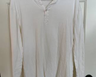 Polo by Ralph Lauren, 2 button Henley shirt, Size Large,  was $9, NOW $6