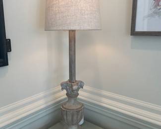 Driftwood colored table lamp, 32"H,  was $34, NOW $26