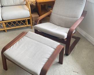 Arm Chair and ottoman, was $175, NOW $135
