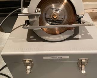 Black & Decker circular saw with case, was $44, NOW $30