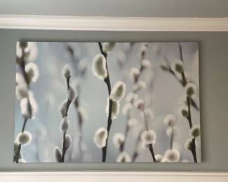 Large Pussywillow wall art, 47"W x 30"H,  $36