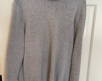 Banana Republic XL grey long sleeve sweater,  was $12, NOW $9
