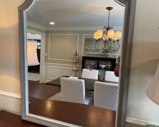 Grey mirror, 30"W x 42"H,  $54