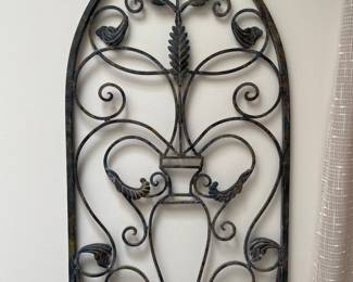 Metal Church Shaped Window, 18"W x 32"H,  $20
