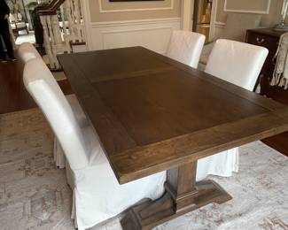 Pier 1 Dining Room Table + 4 chairs, 82"L x 38"W  x 30"H, was $695/ NOW $595