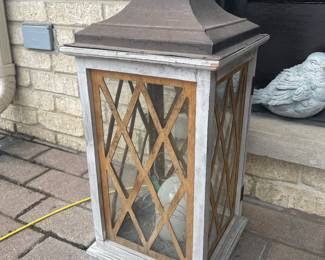 Large lantern,  24"H, was $32, NOW $24