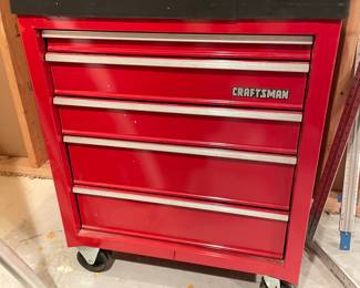 Craftsman tool cabinet, $115
