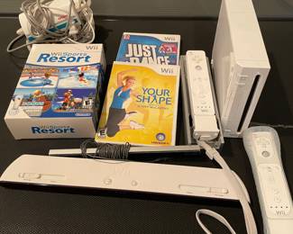 Nintendo Wii bundle + tapes,  was $99, NOW $50