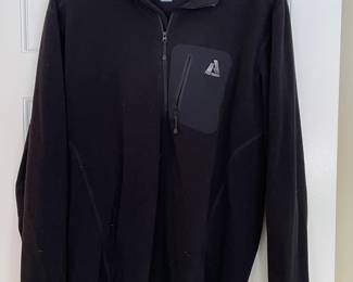 Eddie Bauer Firsta scent 1/4 zip black jacket, Size Large,  was $12, NOW $9