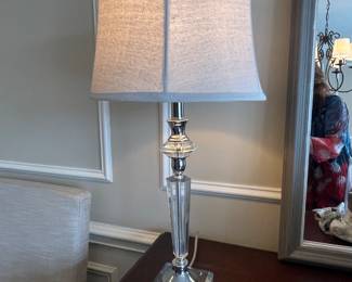Acrylic lamp, - 2 available - 27"H,  was $34 each, NOW $28 each