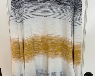 32 Bar Blues V neck, size Large, Long sleeve sweater,  was $12, NOW $9