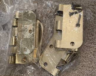 Brass door hinges, was $5 each, NOW $4 each