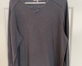32 Bar Blues long sleeve grey shirt, Size Large, was $9, NOW $6