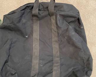 Large black duffle bag, was  $24, NOW $15