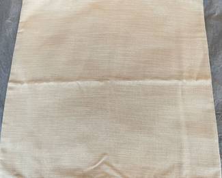 Creme linen pillow cover, 20" x 20", was $12, NOW $9
