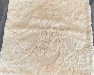 Pottery Barn scrolled creme pillow cover,  21" x 21", was $14, NOW $10