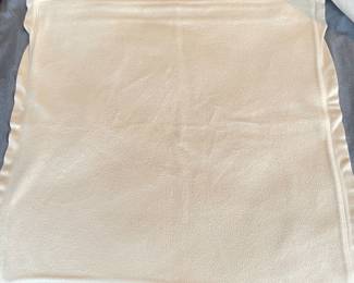 Creme textured pillow cover, 23" x 23",  was $15, NOW $10