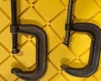 Pair of Heavy Duty C Clamp / small, was $30, NOW $14