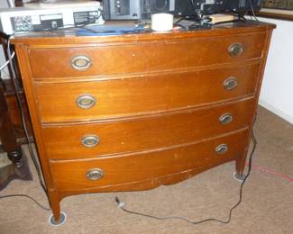 vintage mahogany dresser