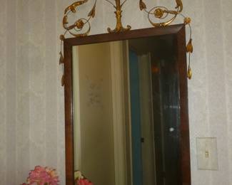 Unique old mirror