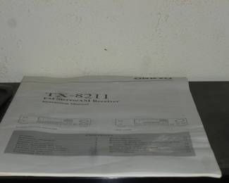 booklet for receiver