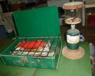 coleman stove & lantern
