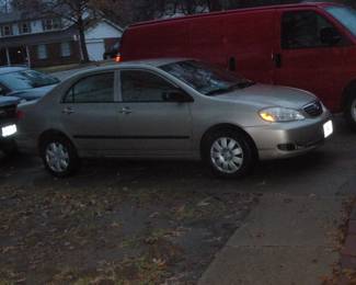 2006 Toyota Corolla, 227K miles, runs ok, everything works..little rust as shown