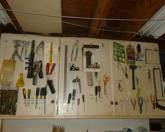 tools in basement