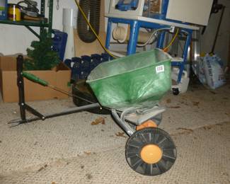 Seed spreader for tractor