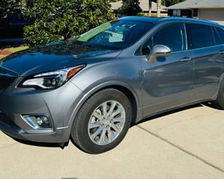 2019 Buick Envision - 14000 miles - Nearly new condition - original price $33K. 2.5L DOHC 4 cylinder. Front wheel drive. gasoline. power seat. navigation. Buick infotainment system Apple car play/ Android auto. Leather interior. Floor protection mats. Non smoker. Silents bids start at $20K. Bids closes Monday dec 11 at noon. clear title. 